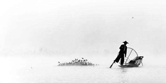 Pecheur Intha Pierre Chancy Fine Art print Une image pour rever