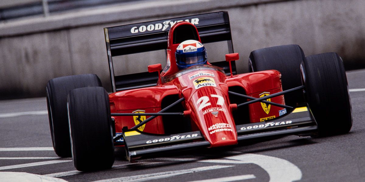 1991, Alain Prost, Ferrari, GP F1 Monaco