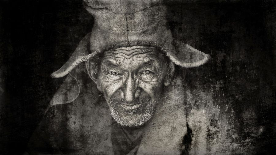 Vieux moine Yves Langlois - Tirage photographique d'art - Photographie d'art - Une image pour rêver