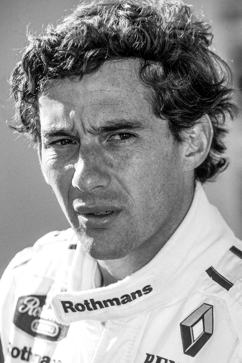 Ayrton Senna Essais F1 Estoril 1994 Sebastien Desnoulez tirage Fine Art Une image pour rever
