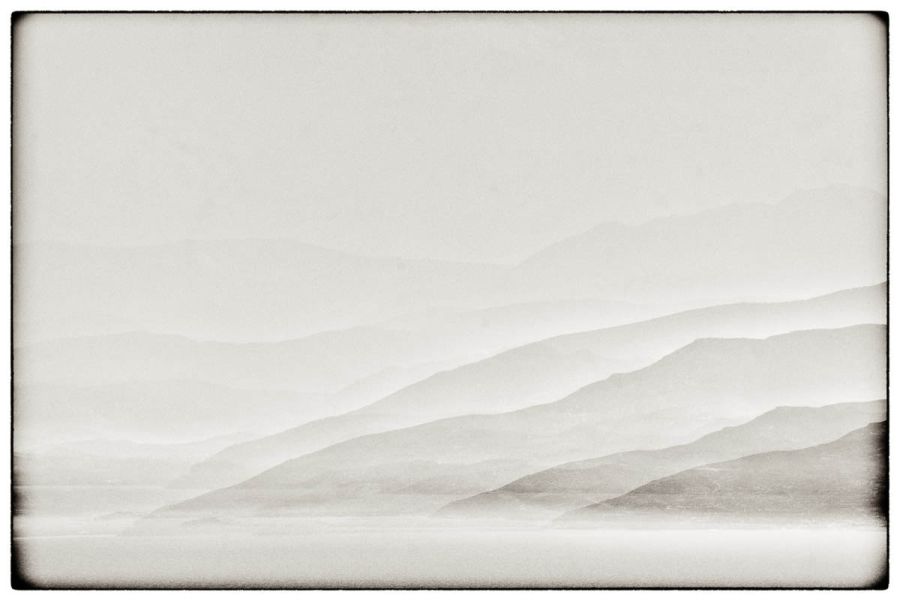 Greek coastline IV Glitches serie Sebastien Desnoulez - Tirage photographique d'art - Photographie d'art - Une image pour rêver