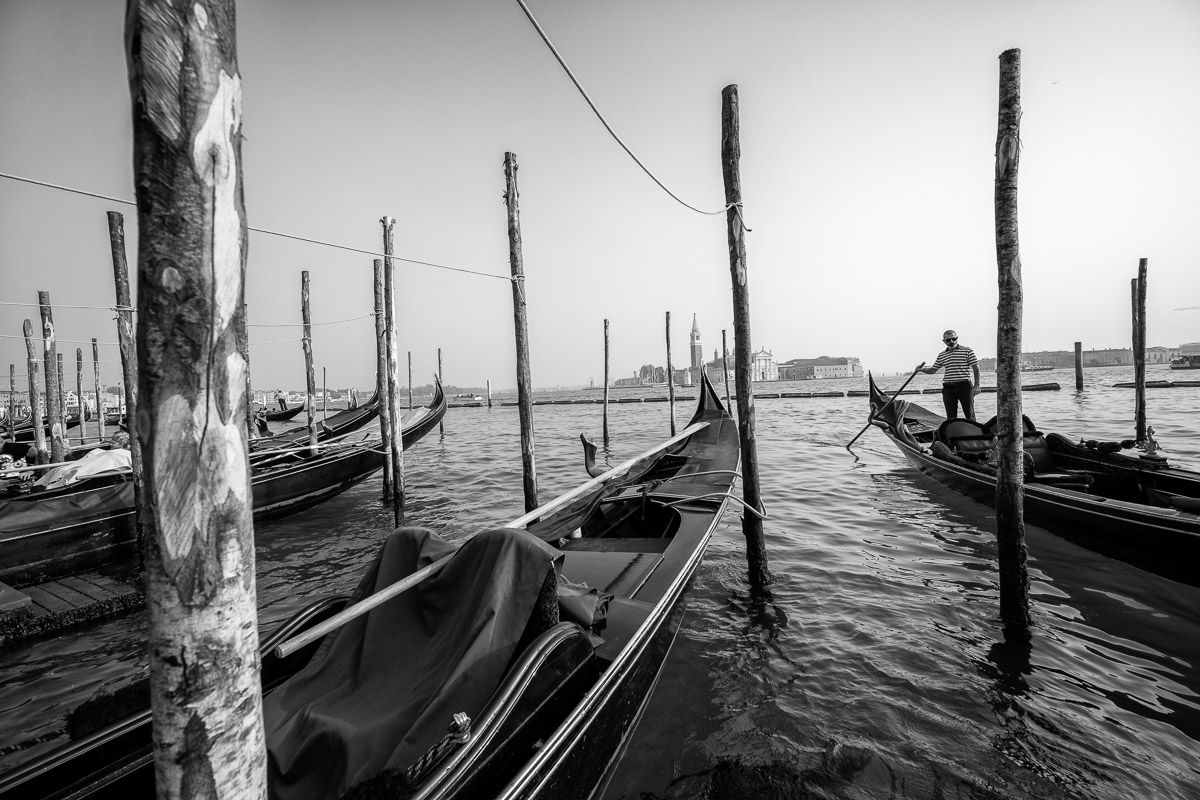 Gondoles Sebastien Desnoulez Photographie tirage Art Une image pour rever