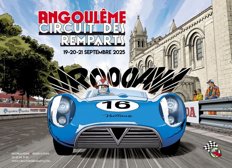 Affiche Circuit des Remparts 2025