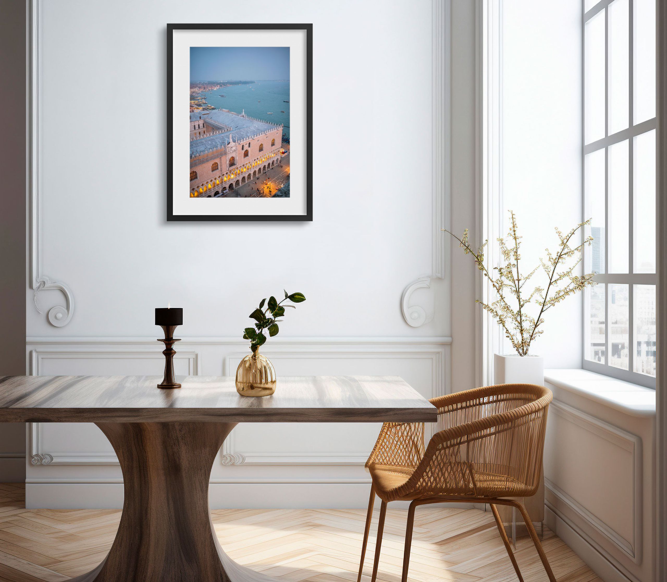 How to care for a framed Fine Art photo print with mat and museum glass Une image pour rever