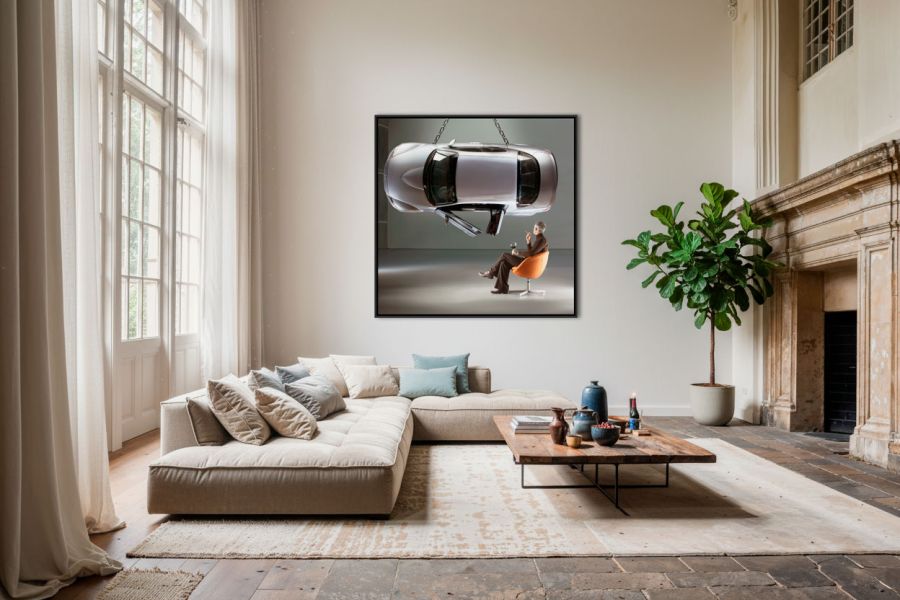 Vitesse suspendue Dingo tirage Photographie Art Une image pour rever en situation