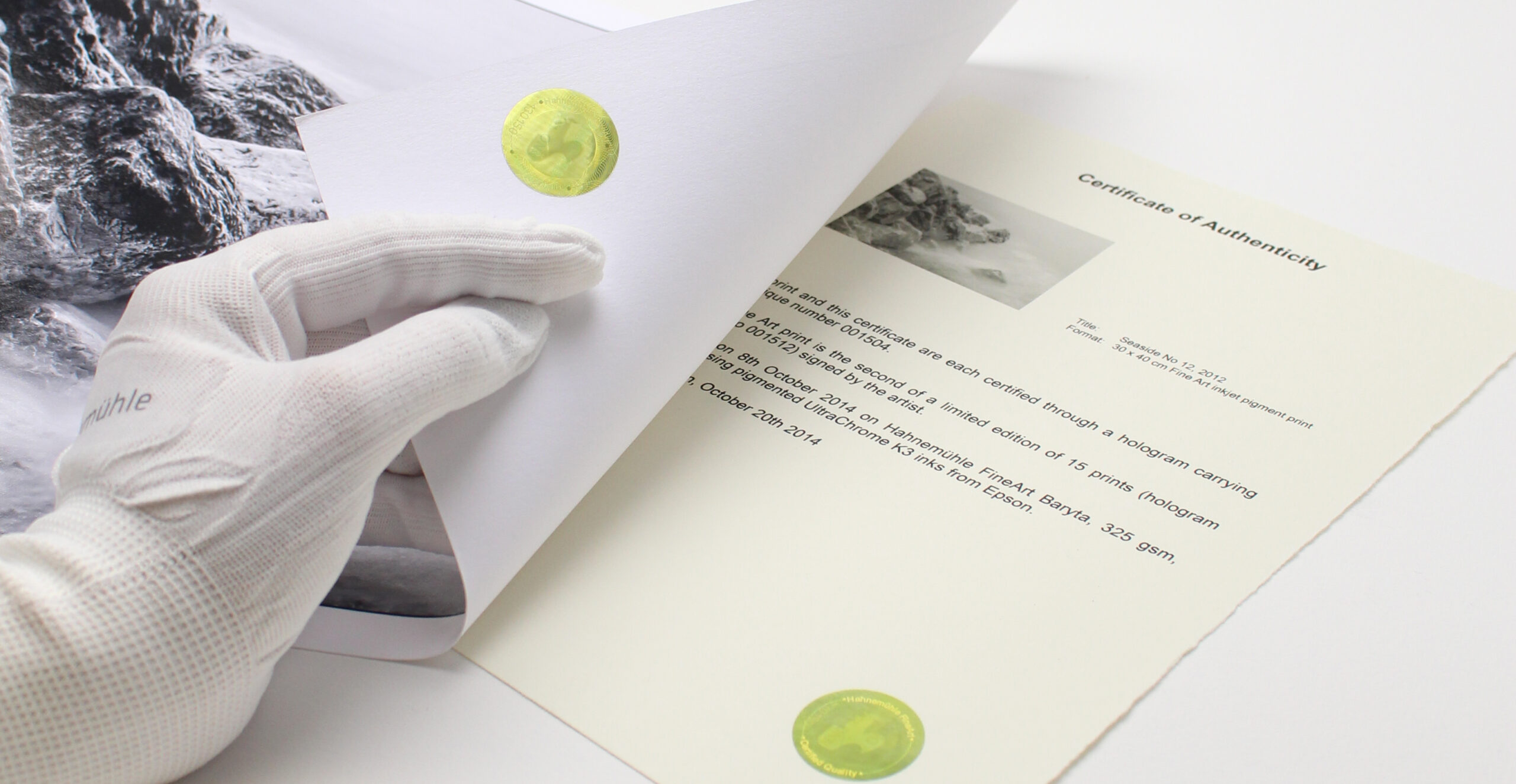 Certificate of authenticity: the assurance of an original artwork