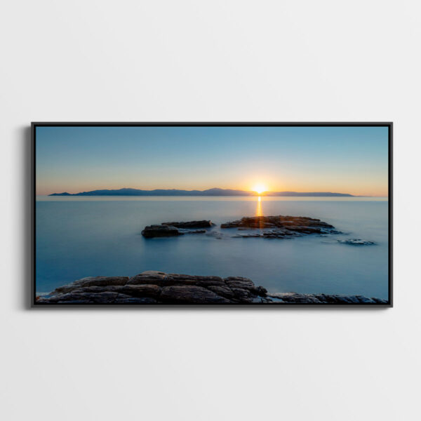 Aube a Paros Pierre Chancy tirage Fine Art Une image pour rever caisse americaine