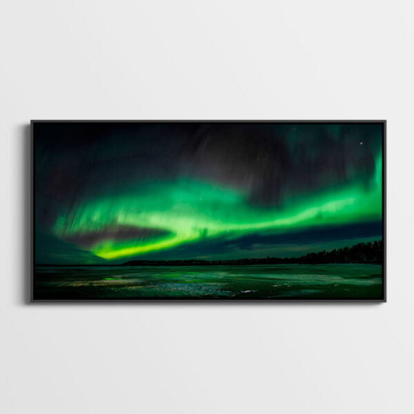 Aurore boreale 4 Pierre Chancy tirage Fine Art Une image pour rever caisse americaine