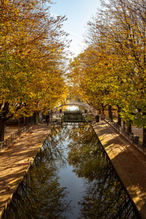 Canal Saint Martin Sebastien Desnoulez - Tirage photographique d'art - Photographie d'art - Une image pour rêver