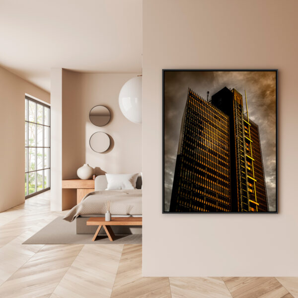 Color Darkchitecture tabac Sebastien Desnoulez tirage Fine Art Une image pour rever caisse americaine en situation