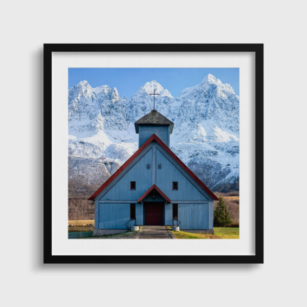 In the Norwegian Alps Pierre Chancy Fine Art print An image for rever passe partout