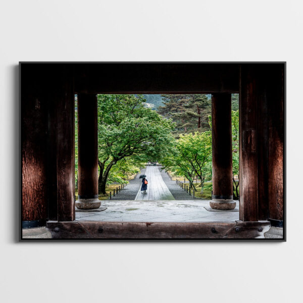 De retour du temple Pierre Chancy tirage Fine Art Une image pour rever caisse americaine