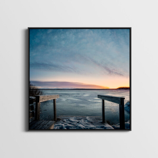 Le lac se fige Pierre Chancy Fine Art print Une image pour rever caisse americaine