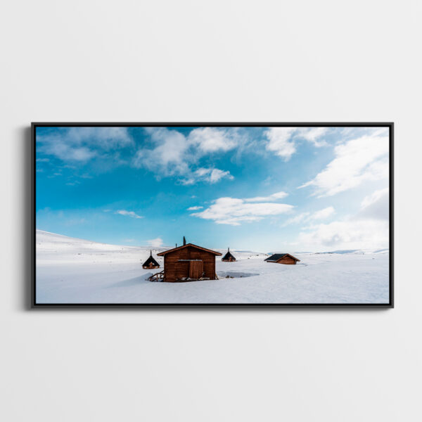 Le refuge Pierre Chancy Fine Art print An image for rever caisse americaine