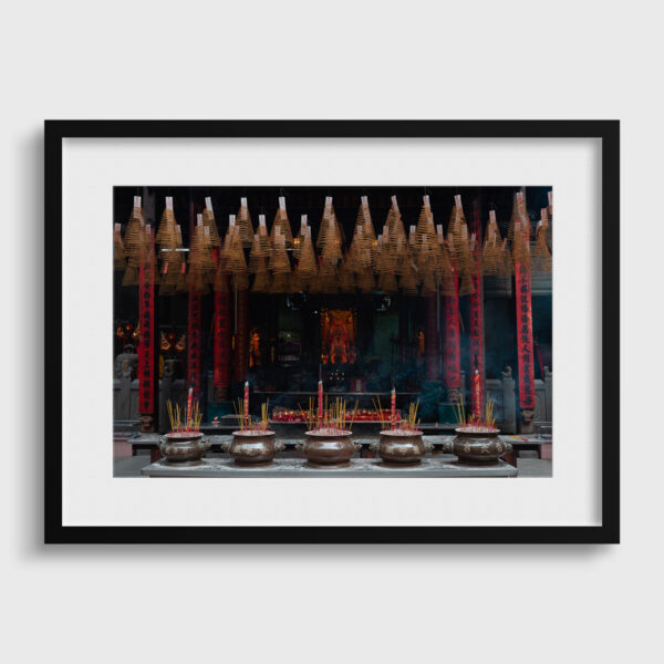 Tien Hau pagoda Saigon Sebastien Desnoulez Fine Art print Une image pour rever passe partout