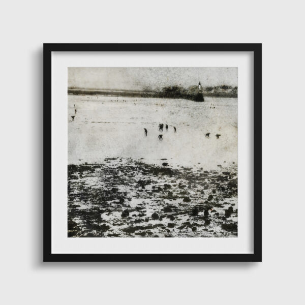Peche a pied Yves Langlois tirage Fine Art Une image pour rever passe partout
