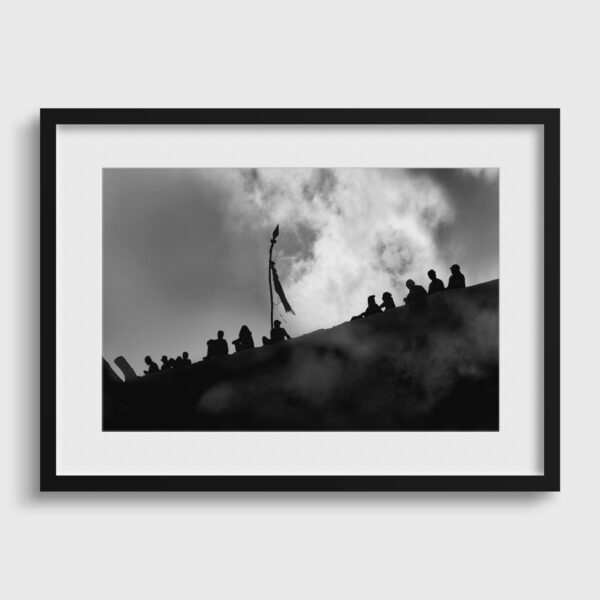 A l ecoute du Dalai Lama Spiti Yves Langlois tirage Fine Art Une image pour rever passe partout
