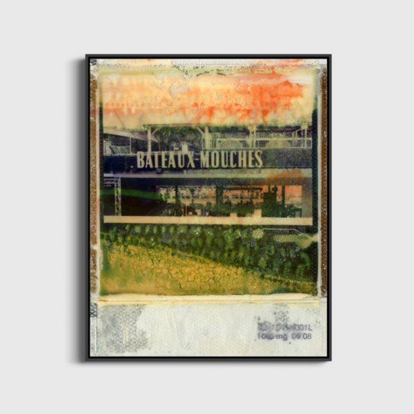 Bateaux Mouches Andre Robe tirage Fine Art Une image pour rever caisse americaine