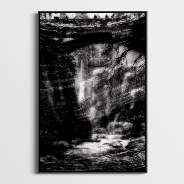 Cascade a Bali Yves Langlois tirage Fine Art Une image pour rever caisse americaine