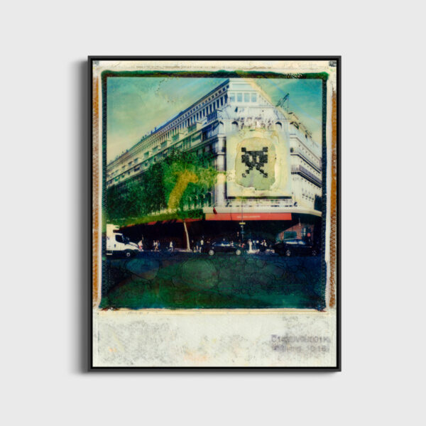 Invaders Shopping Andre Dress Fine Art print An image for revering floating frame