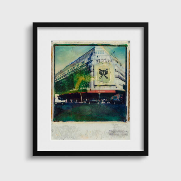 Invaders Shopping Andre Dress Fine Art print One image for rever passe partout