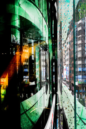 Kaleidoscope urbain Yves Langlois - Tirage photographique d'art - Photographie d'art - Une image pour rêver
