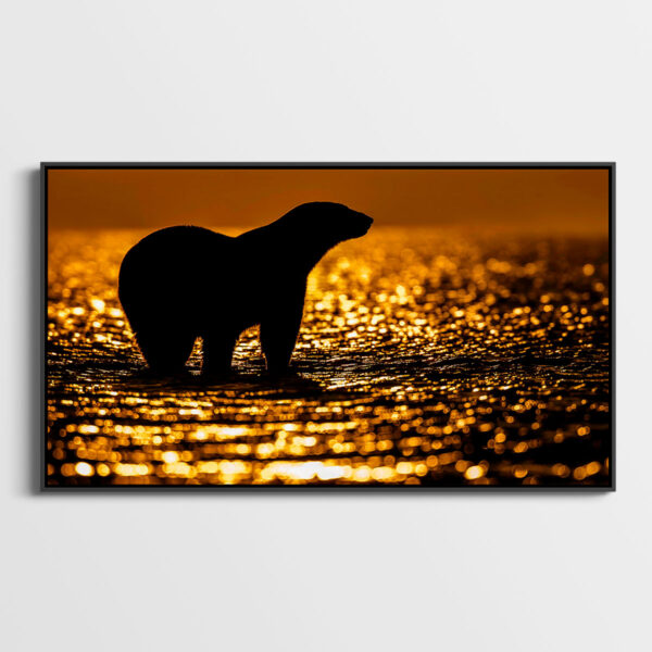 Le soleil donne Lionel Maye Fine Art print An image for revering floating frame