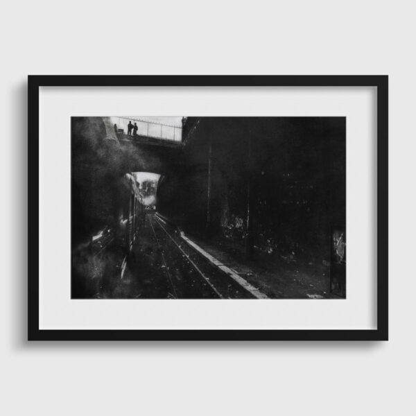 Le train a vapeur Yves Langlois tirage Fine Art Une image pour rever passe partout