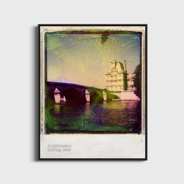 Louvre Andre Robe Fine Art print An image for revering floating frame