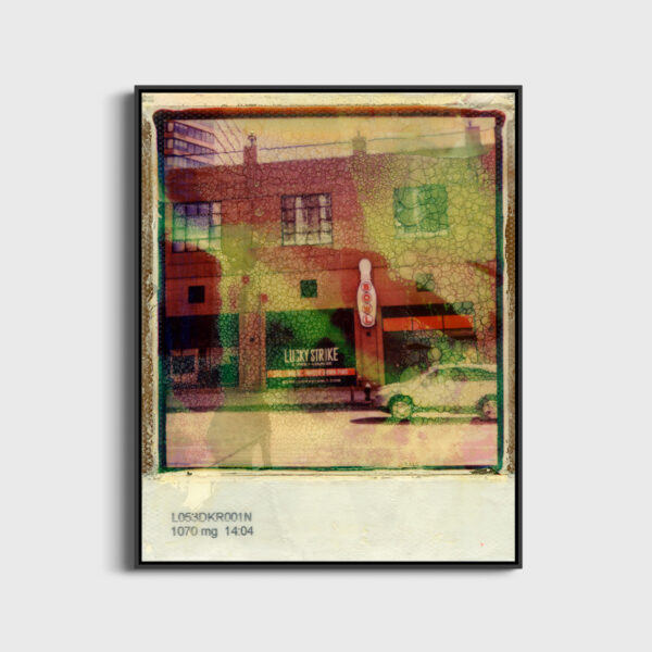 Lucky Strike Andre Robe Fine Art Print An image for revering Floating frame