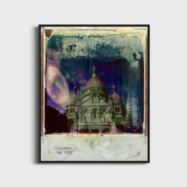 Montmartre Andre Robe Fine Art print An image for revering Floating frame