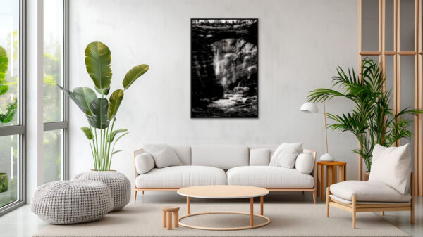 Cascade a Bali Yves Langlois tirage Fine Art Une image pour rever caisse americaine en situation