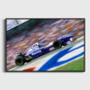 Damon Hill GP Allemagne F1 1995 Sebastien Desnoulez Fine Art print An image for an american dream car