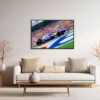 Damon Hill GP Allemagne F1 1995 Sebastien Desnoulez Fine Art print A picture to reverve american body in situation