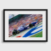 Damon Hill GP Germany F1 1995 Sebastien Desnoulez Fine Art print A picture for rever passe partout