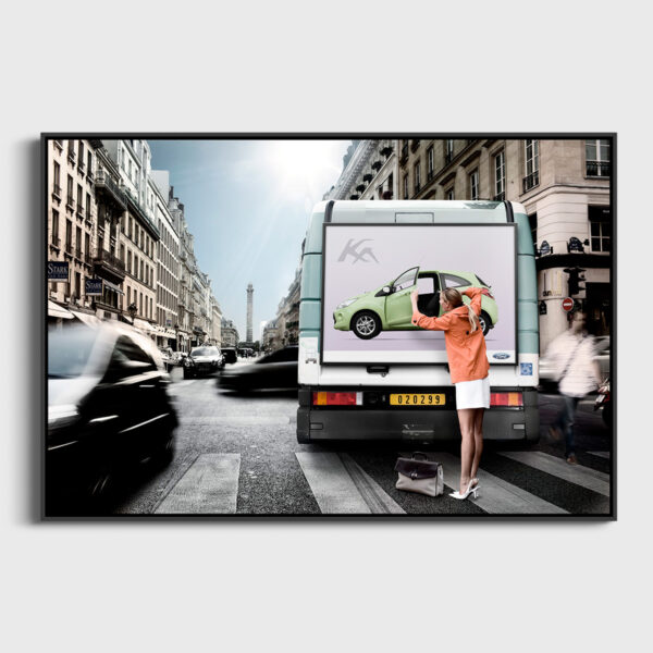 Envie 2 rouler Dingo Fine Art print A picture to dream about Floating frame