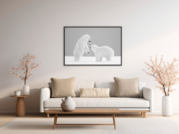I don't agree Lionel Maye Fine Art print An image to reverberate floating frame in situation