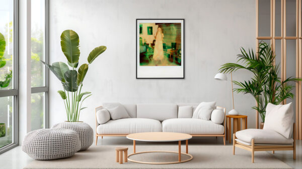 Just married Andre Robe tirage Fine Art Une image pour rever caisse americaine en situation