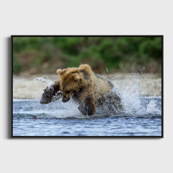 La peche Lionel Maye tirage Fine Art Une image pour rever caisse americaine