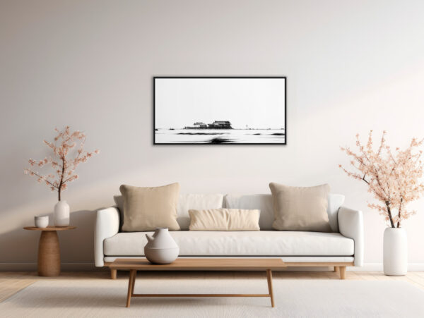 House on stilts Pierre Chancy Fine Art print An image for rever caisse americaine in situation