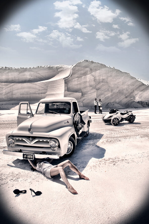Miss depannage Dingo Fine Art print Une image pour rever