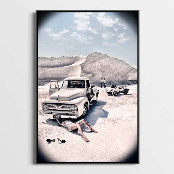 Miss depannage Dingo Fine Art print An image for rever caisse americaine