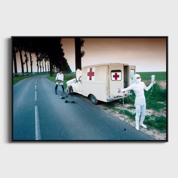 Panne medicale Dingo Fine Art print An image to reverberate floating frame