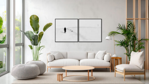 The Walking Man - diptych - Image 6