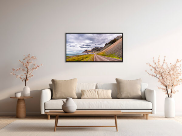 La route cotiere N1 Pierre Chancy tirage Fine Art Une image pour rever caisse americaine en situation