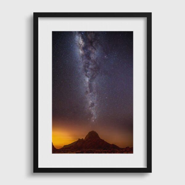 Voie lactee au dessus de Spitzkoppe Namibie Photo Sebastien Desnoulez Photographe une image pour rever passe partout