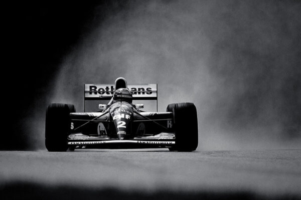 The King in the rain