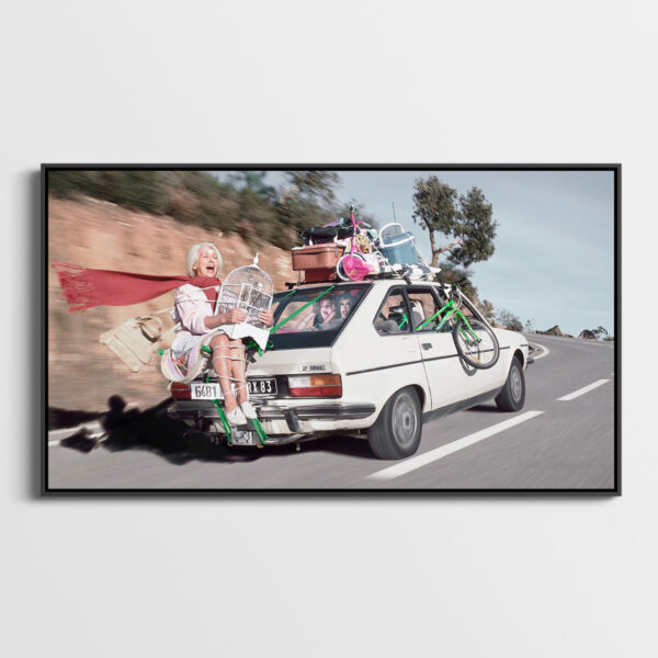 Belle maman Dingo tirage Fine Art Une image pour rever caisse americaine