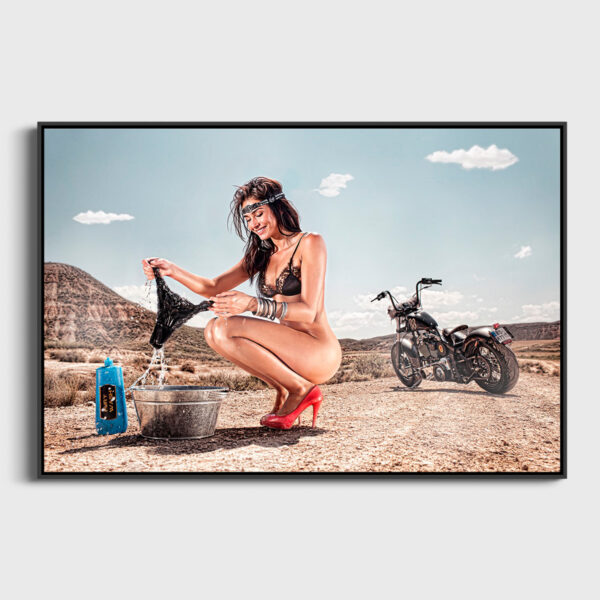 Ride and freedom Dingo tirage Fine Art Une image pour rever caisse americaine