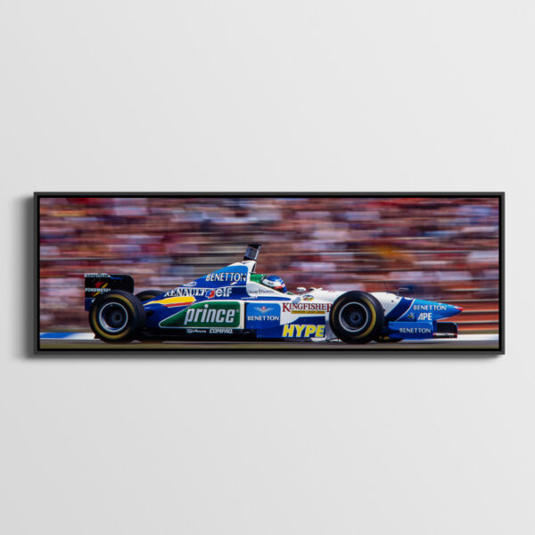 Jean Alesi Benetton GP Italie F1 1996 Sebastien Desnoulez tirage Fine Art Une image pour rever 1 caisse americaine